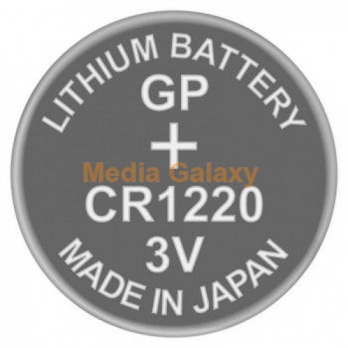 סוללת כפתור 3V דגם CR1220 תוצרת GP