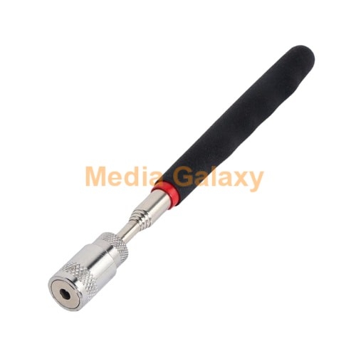 מוט טלסקופי ארוך עם ראש מגנטי ופנס