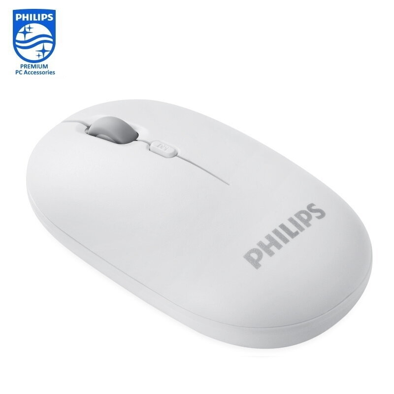 עכבר מחשב אלחוטי לבן תוצרת Philips דגם M203