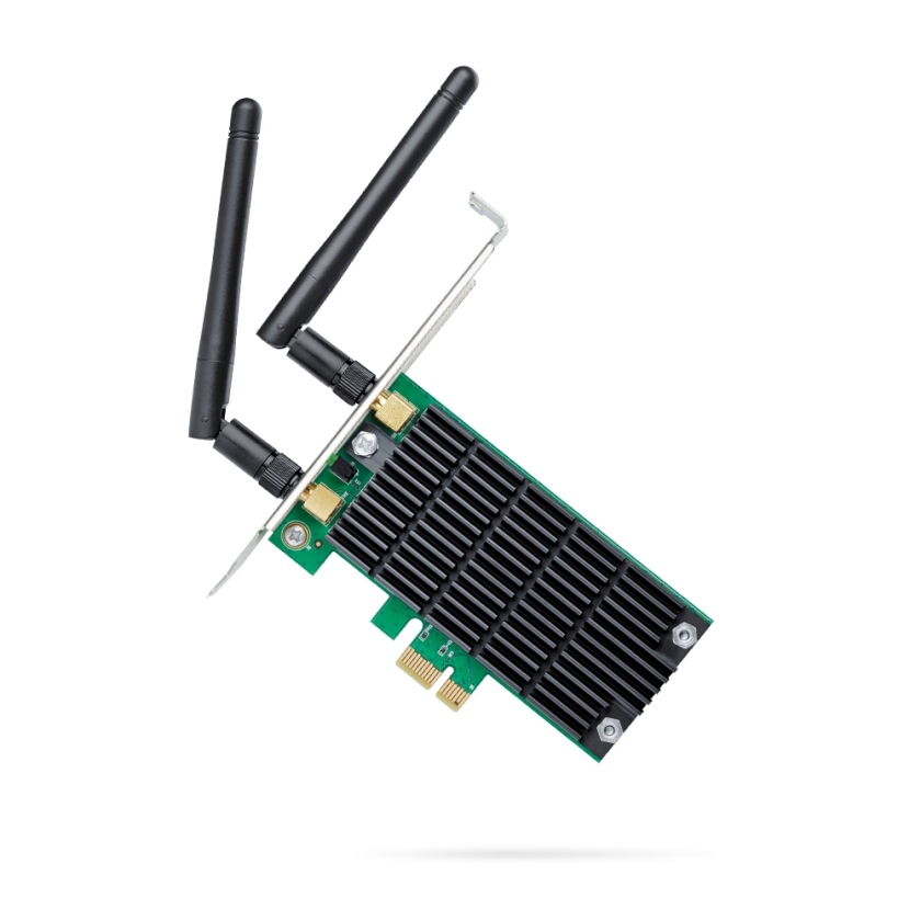 כרטיס רשת אלחוטי TP-Link PCIe Dual Band AC1200 Archer T4E