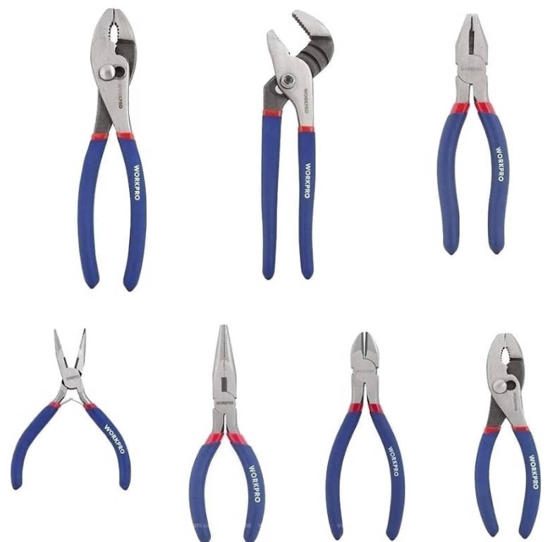 סט 7 פלאיירים וקאטרים איכותיים WORKPRO