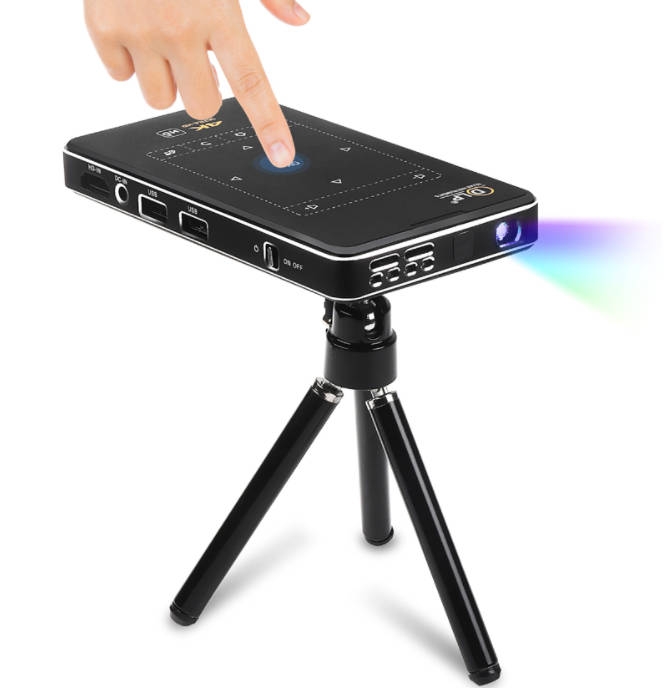 מקרן מיני נטען נייד 4K באיכות גבוהה ECO-Q12