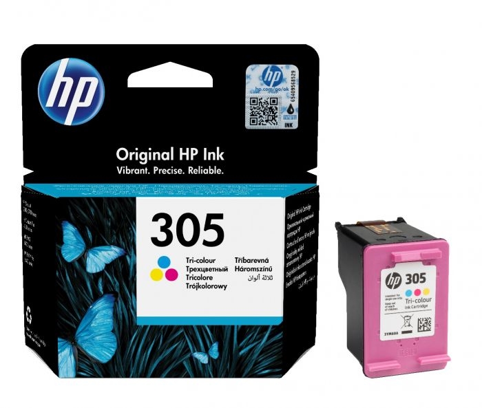 ראש דיו מקורי HP 305 צבעוני