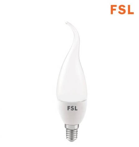 נורת לד נר טיפה אור חם FSL 7W E14