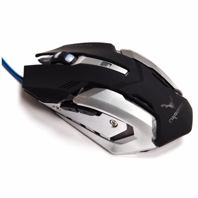 עכבר גיימינג מואר בחיבור חוטי USB