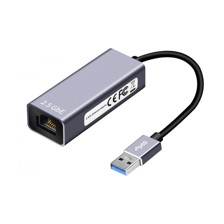 כרטיס רשת USB-3.0 לחיבור קווי 2.5Gbps