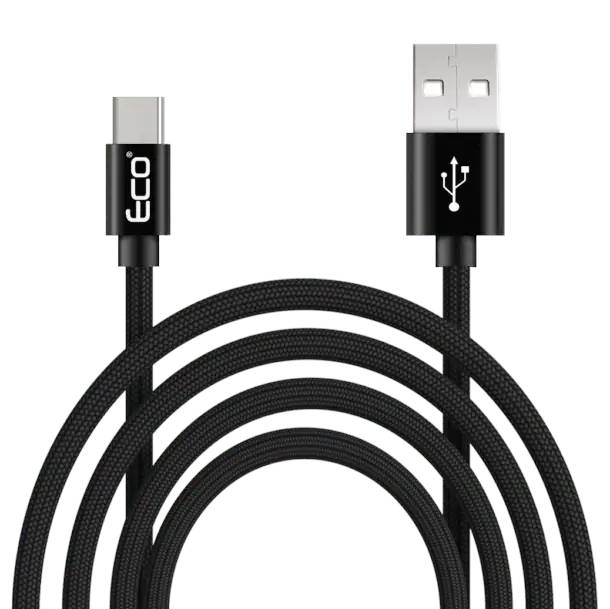 כבל ארוך 2 מטר USB לחיבור Type-C