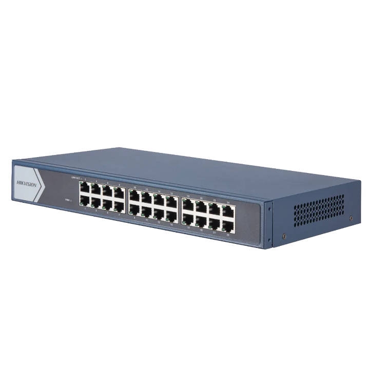 מתג Hikvision Switch 24-Ports Giga