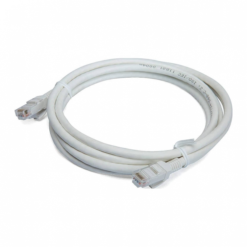 כבל רשת RJ45 מסוכך CAT6 באורך 1.5 מטר בצבע אפור