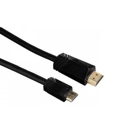 כבל איכותי mini HDMI ל-HDMI אורך 1.5m תוצרת HAMA דגם 122119