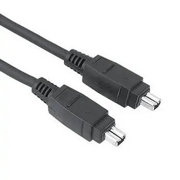 כבל FireWire איכותי מסוכך 4-4 פינים באורך 2 מטר תוצרת HAMA דגם 43093