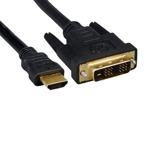 כבל HDMI-DVI איכותי באורך 5 מטר - HAMA