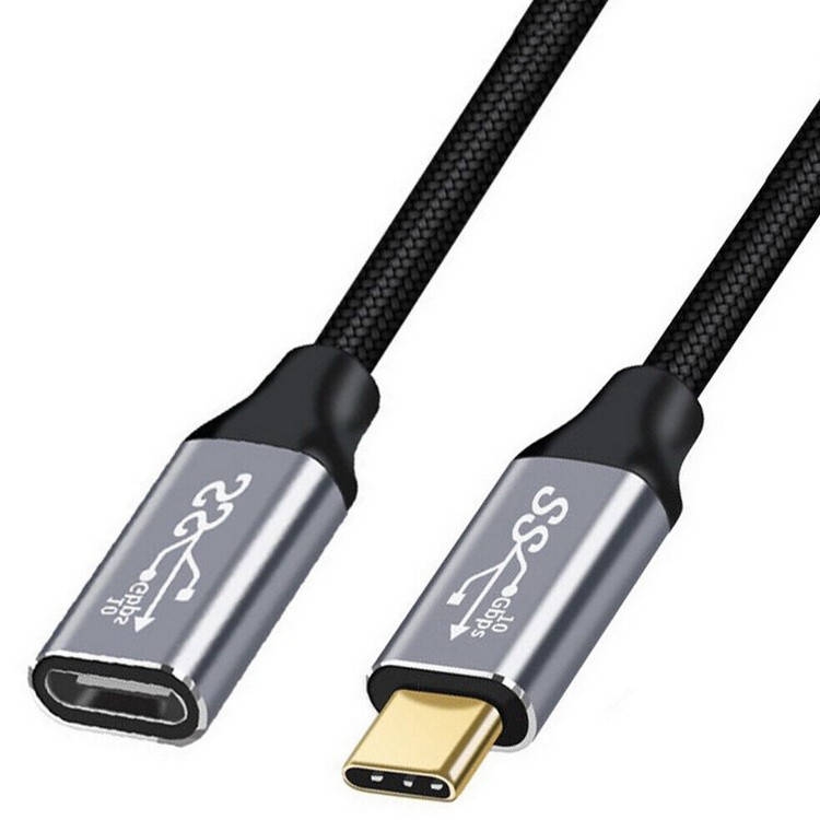 כבל מאריך USB 3.2 Type-C  אורך 0.5 מטר