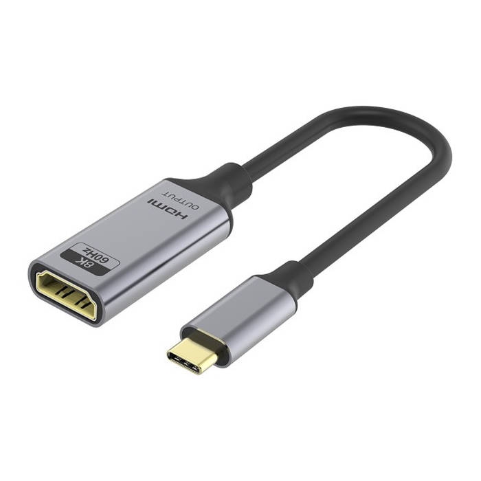 מתאם USB Type-C במחשב ליציאת HDMI במסך 8K 60hz