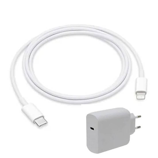 מטען USB סופר מהיר 30W עם כבל טעינה ל-iPhone