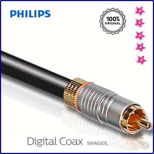 כבל RCA מקצועי 5 מטר Philips