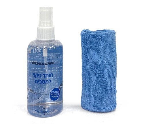 ערכת ניקוי למסכי TV ומחשב