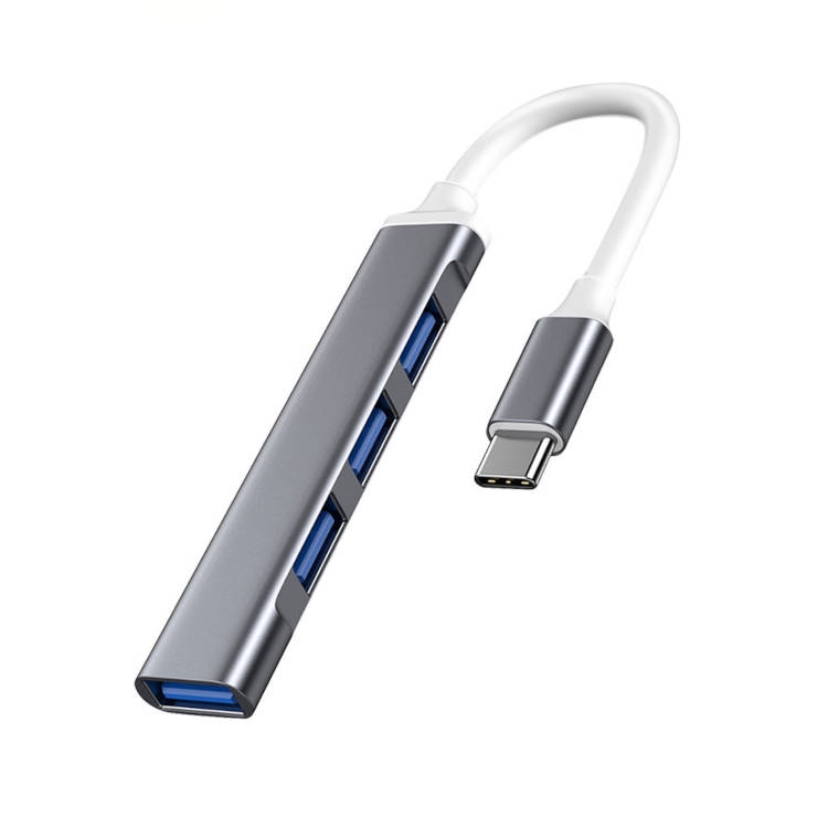 מפצל USB Type-C ל-4 חיבורי USB-3.0