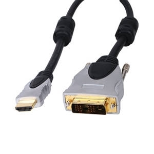 כבל HDMI-DVI מקצועי באורך 5 מטר תוצרת HQ דגם HQSS5551/5