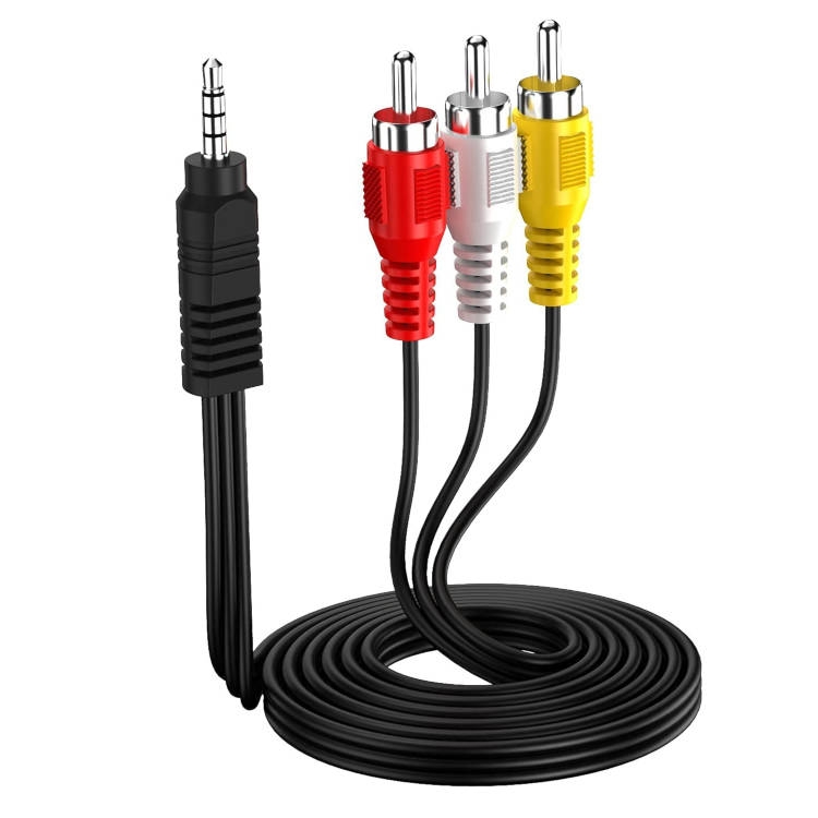 כבל PL-3.5 ל-3RCA אורך 10 מטר