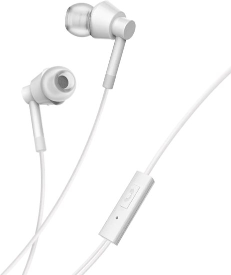 אוזניות חוטיות עם מיקרופון Nokia  - לבן