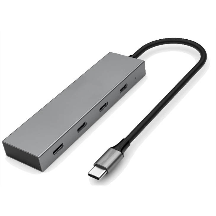 מפצל USB 3.2 Type-C ל-4 חיבורים 10G