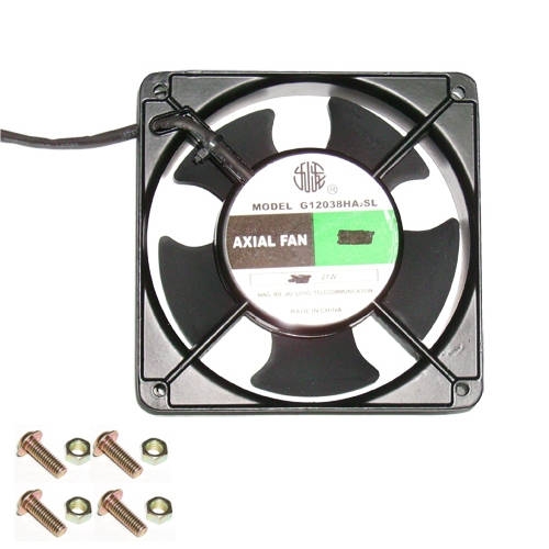 מאוורר מתכת לארון תקשורת - 220V