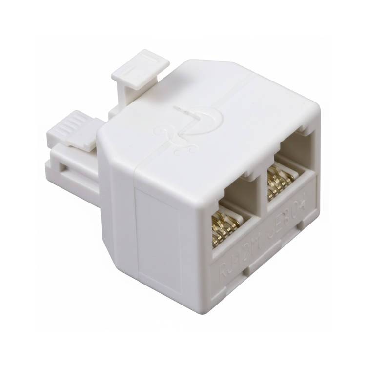 מפצל לשקע טלפון "אמריקאי" מסוג RJ11