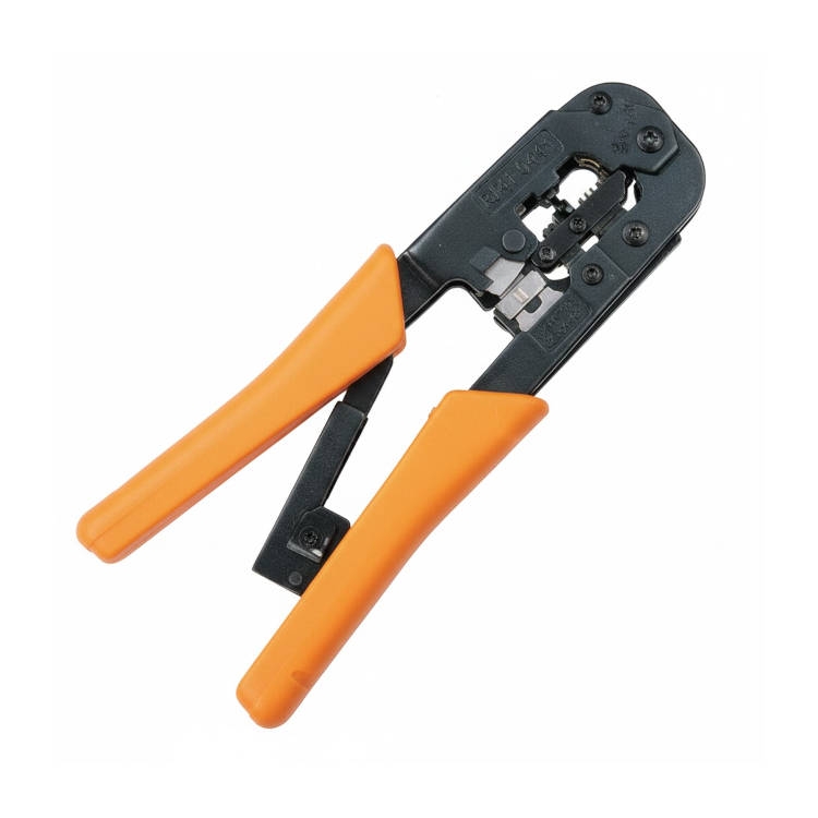 לוחץ ראצ'ט משולב RJ45, RJ11, RJ12