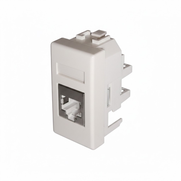שקע רשת לביטיצ'ינו (BTicino) עם חיבור RJ45 מסוכך CAT6A