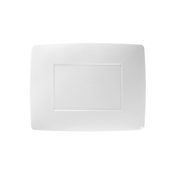 מסגרת לבנה מלאה 3 מודול - Gewiss Chorus גוויס מקורי - דגם GW16723TB