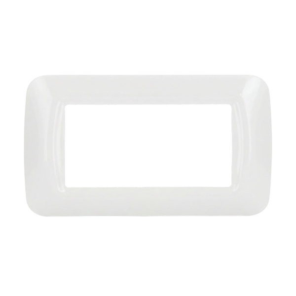 מסגרת לבנה גוויס מקורית סידרת System ל-4 מודול - Gewiss GW22504