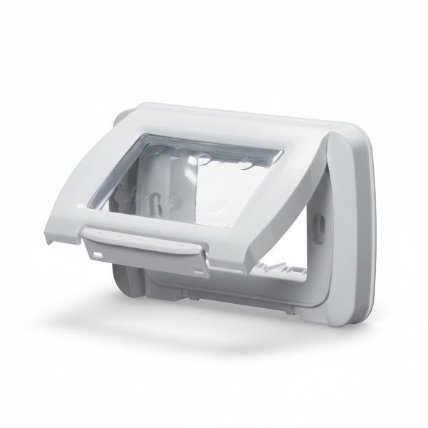 מסגרת לבנה גוויס מקורית מוגנת מים סידרת System ל-3 מודול - Gewiss GW22451