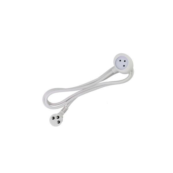 כבל חשמל מאריך 2 מטר תיקני 3x1.5mm