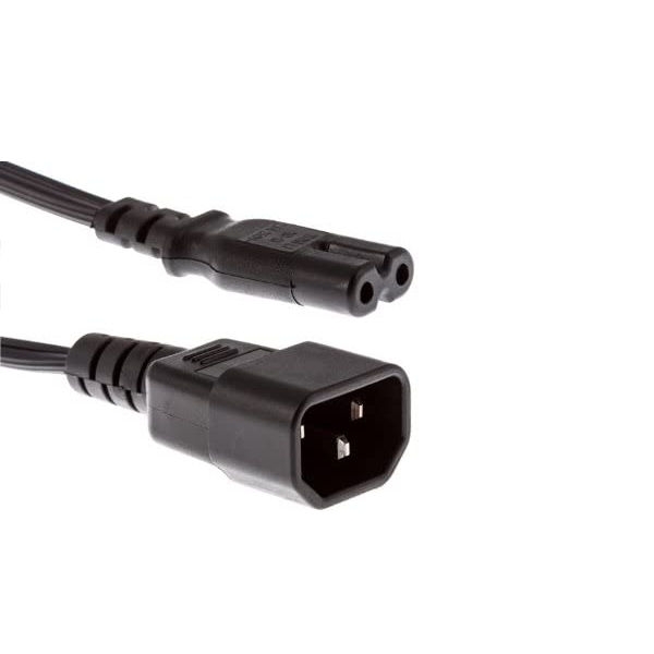 כבל חשמל שמינייה לקומקום זכר C14