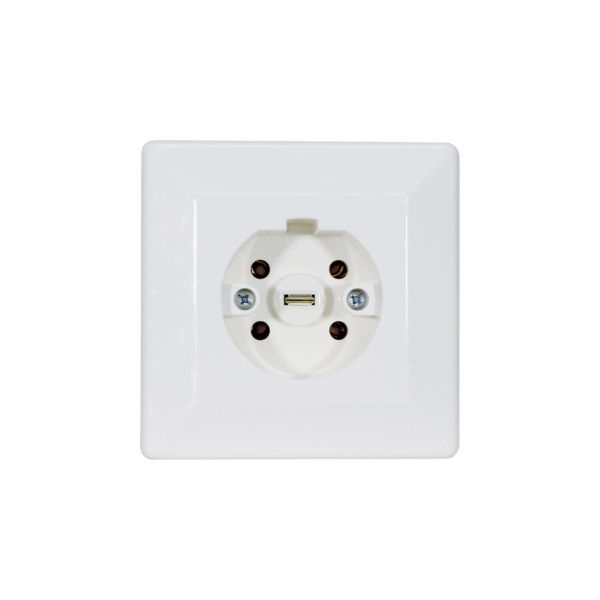 שקע 5 פינים תלת פאזי תחת הטיח - שוקו