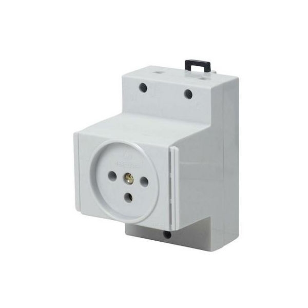 שקע חשמל 3 פינים 220V לפס דין בארון חשמל