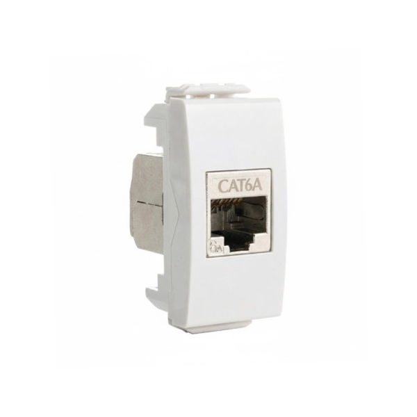 שקע רשת CAT6A מסוכך לסידרת Nisko Switches