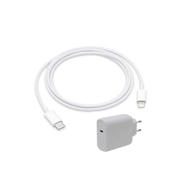 מטען USB מהיר 20W עם כבל טעינה ל-iPhone