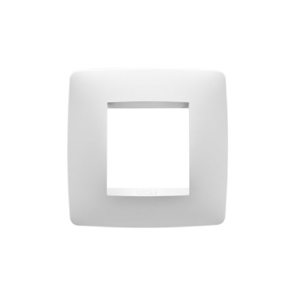 מסגרת לבנה מקורית למתאם גוויס 2 מודול - Gewiss Chorus