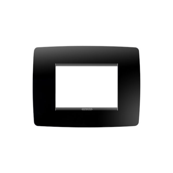 מסגרת שחורה גוויס מקורית סידרת Chorus ל-3 מודול - Gewiss GW16103VN