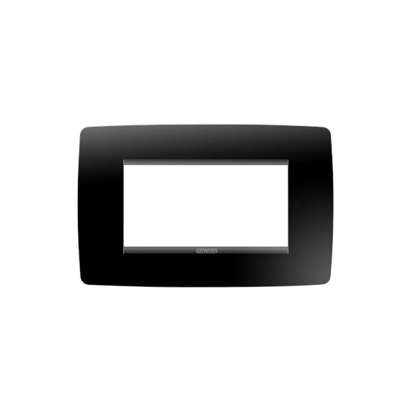 מסגרת שחורה גוויס מקורית סידרת Chorus ל-4 מודול - Gewiss GW16104VN