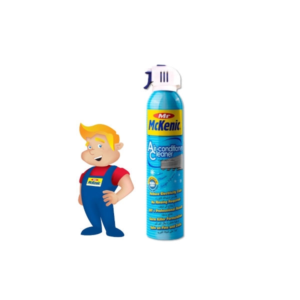 ספריי מקצועי לניקוי וחיטוי מזגנים Mr McKenic