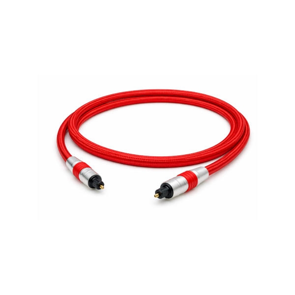 כבל אופטי מקצועי חיבורי TOSLINK באורך 4.5 מטר - תוצרת Aurum דגם B005H37DRI