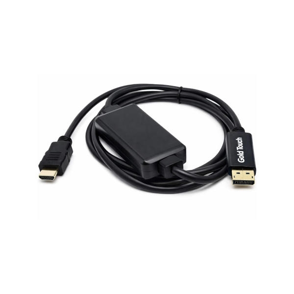 כבל המרה מחיבור HDMI במחשב לחיבור DisplayPort במסך