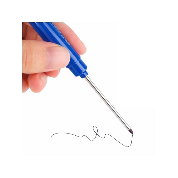 טוש סימון כחול לחורים עמוקים עד 45 מילימטר