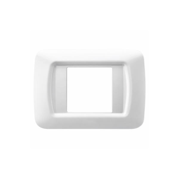 מסגרת לבנה גוויס מקורית System ל-2 מודול - Gewiss GW22502