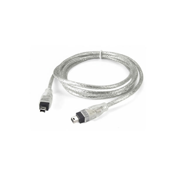 כבל FireWire מסוכך 4-4 פינים באורך 3 מטר