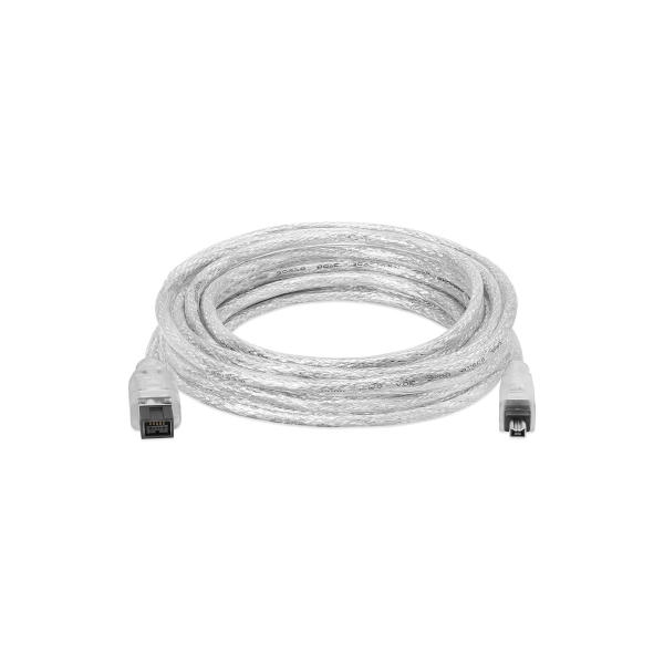 כבל FireWire מסוכך 4-9 פינים אורך 3 מטר