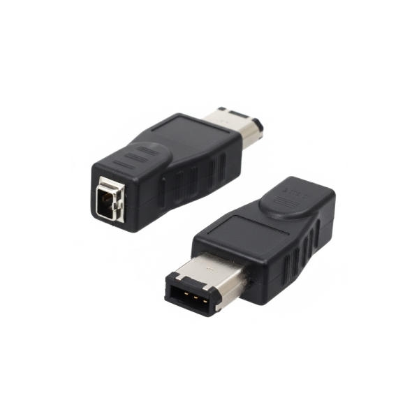 מתאם חיבור FireWire מ-4 פינים ל-6 פינים